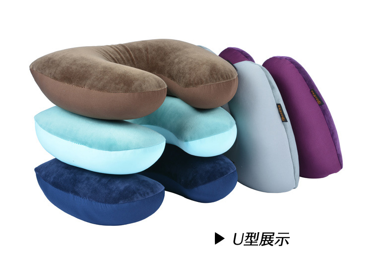 二合一两用变形粒子枕头 两用枕u形枕即是方形抱枕 又是U型枕
